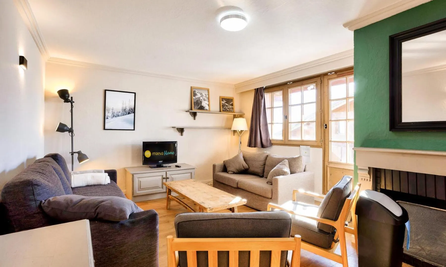 Chalet Alaska - Grand Appartement Pour 8 Dans Residence Avec Piscine Sauna Et Hammam Mae-9191 Val Thorens
