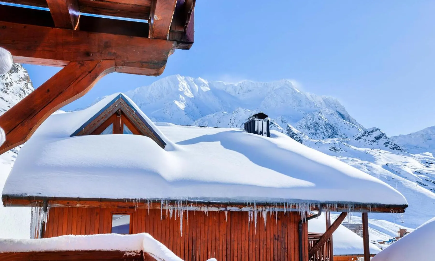 Chalet Alaska - Grand Appartement Pour 8 Dans Residence Avec Piscine Sauna Et Hammam Mae-9191 Val Thorens Francia
